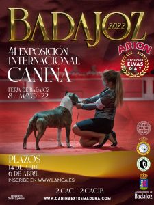 Exposición Canina Internacional en IFEBA el 8 de mayo