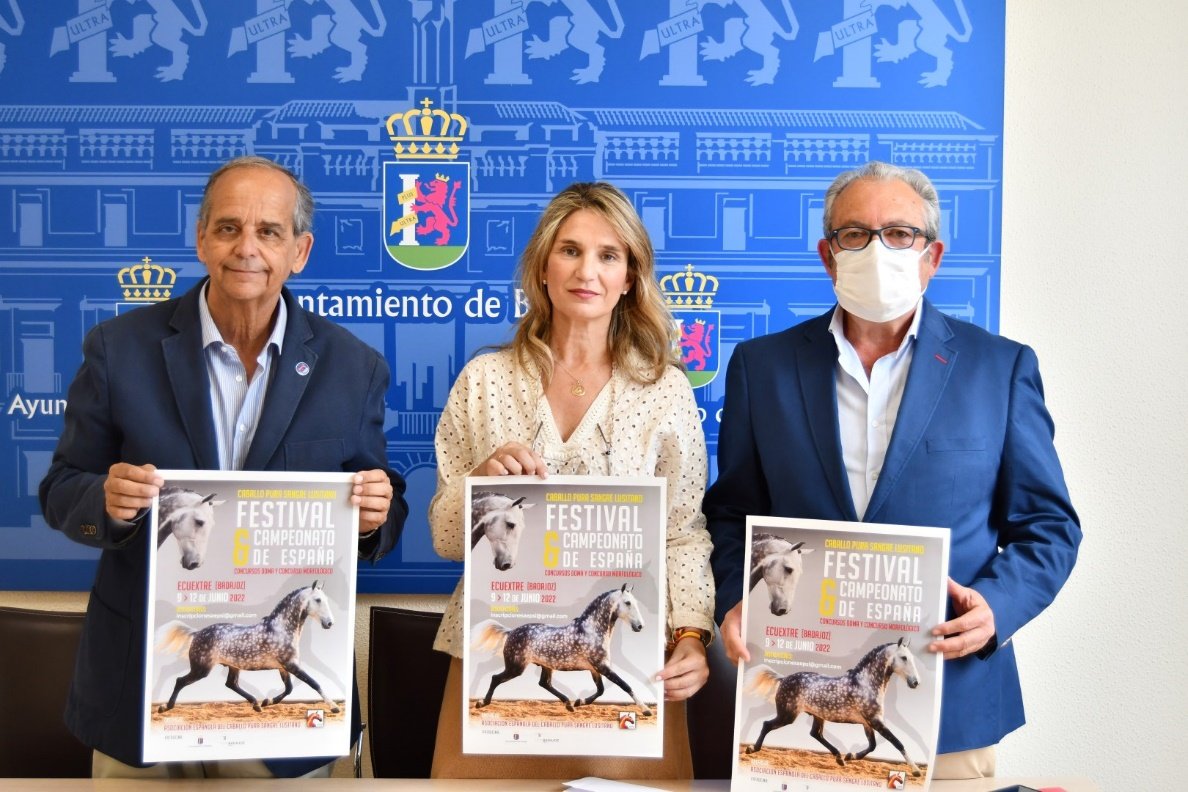 Presentación del Campeonato de España de Caballos de Pura Sangre Lusitano en Doma y Morfología