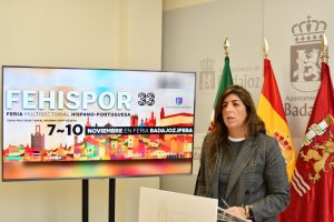 Presentación de la 33ª Fehispor, Feria de España y Portugal en rueda de prensa.